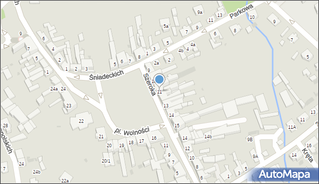 Janowiec Wielkopolski, Plac Wolności, 11, mapa Janowiec Wielkopolski