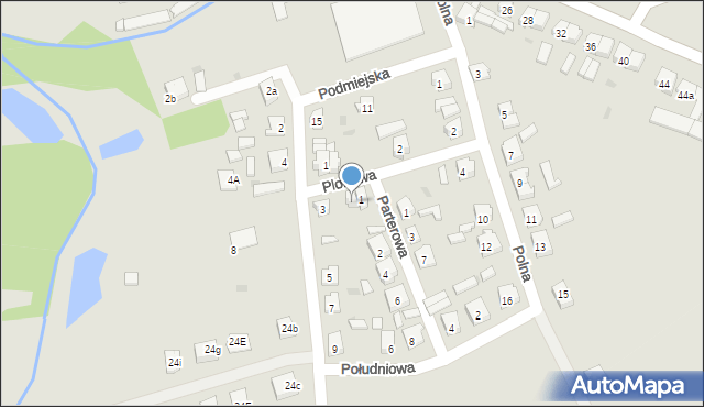 Janowiec Wielkopolski, Plonowa, 3, mapa Janowiec Wielkopolski