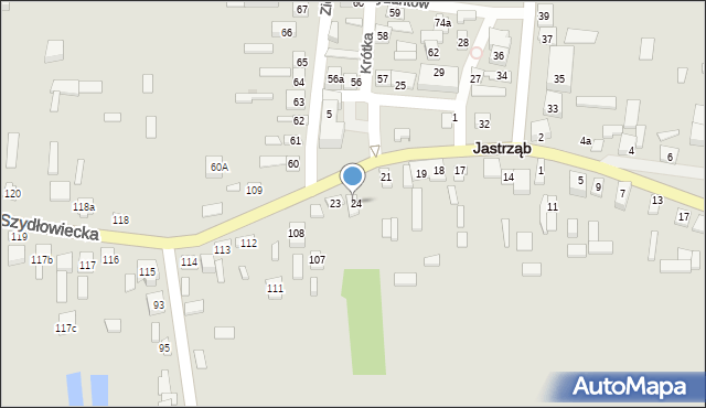 Jastrząb, Plac Niepodległości, 28, mapa Jastrząb
