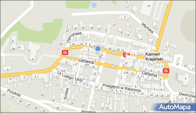 Kamień Krajeński, Plac Odrodzenia, 15A, mapa Kamień Krajeński