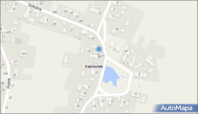 Kamionek, Plac Stawowy, 15, mapa Kamionek