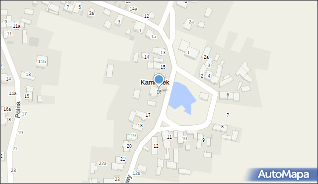 Kamionek, Plac Stawowy, 16, mapa Kamionek