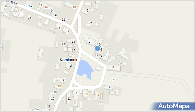 Kamionek, Plac Stawowy, 2, mapa Kamionek