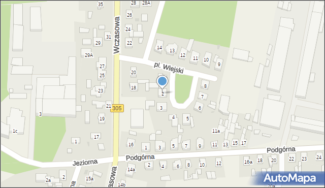 Karpicko, Plac Wiejski, 2, mapa Karpicko