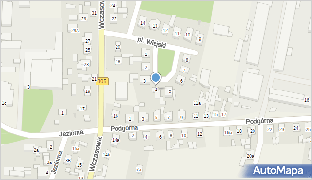 Karpicko, Plac Wiejski, 4, mapa Karpicko