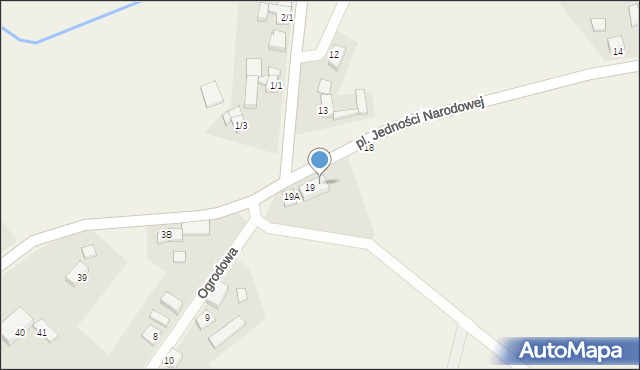 Karsko, Plac Jedności Narodowej, 19/1, mapa Karsko