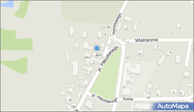 Kleczew, Plac Piłsudskiego Józefa, marsz., 6A, mapa Kleczew