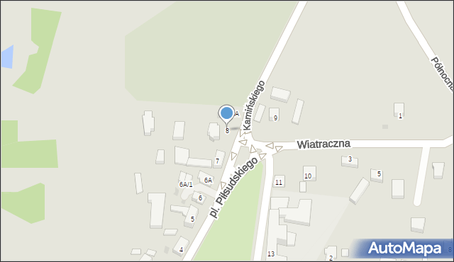 Kleczew, Plac Piłsudskiego Józefa, marsz., 8, mapa Kleczew