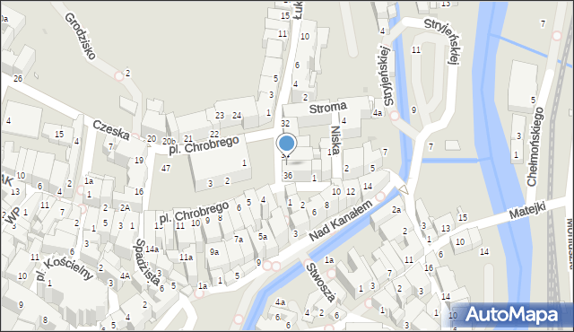 Kłodzko, Plac Króla Bolesława Chrobrego, 35, mapa Kłodzka