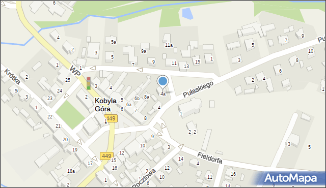 Kobyla Góra, Plac Wolności, 4a, mapa Kobyla Góra