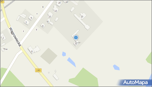 Kobylec, Plażowa, 12, mapa Kobylec