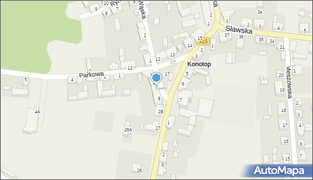 Konotop, Plac Powstańców Wielkopolskich, 9, mapa Konotop