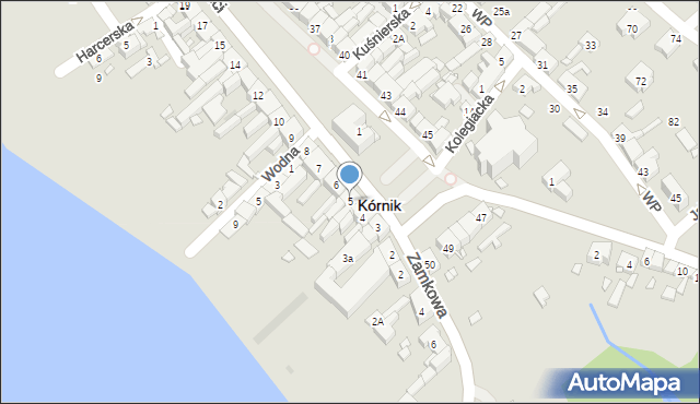 Kórnik, Plac Niepodległości, 5, mapa Kórnik