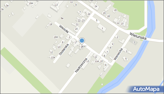 Krzepice, Plac Powstańców Śląskich, 15, mapa Krzepice