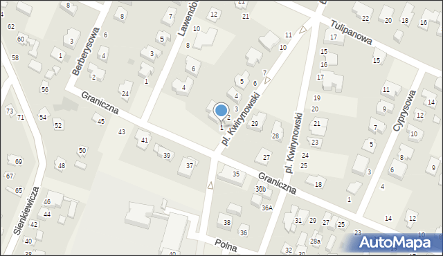 Kwirynów, Plac Kwirynowski, 1, mapa Kwirynów