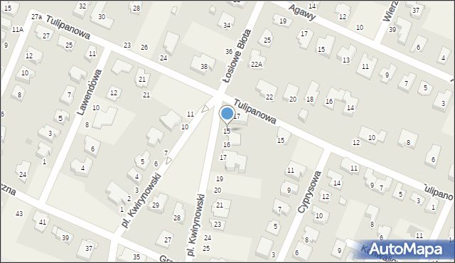 Kwirynów, Plac Kwirynowski, 15, mapa Kwirynów