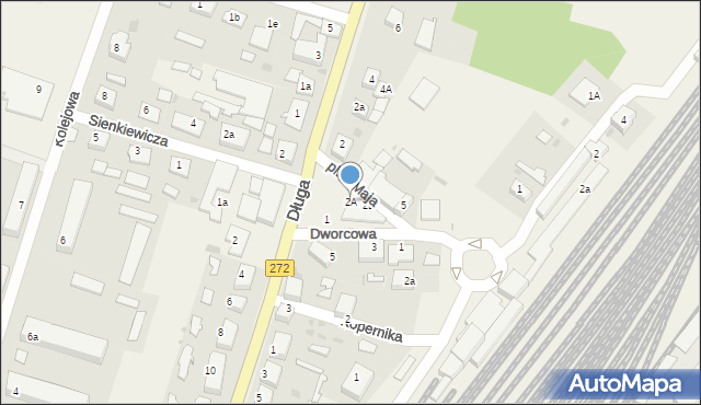 Laskowice, Plac 1 Maja, 2A, mapa Laskowice