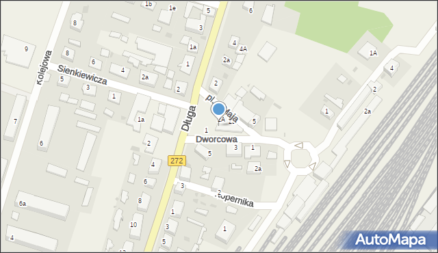 Laskowice, Plac 1 Maja, 2B, mapa Laskowice