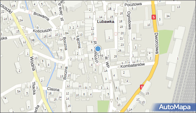 Lubawka, Plac Wolności, 2, mapa Lubawka