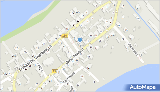 Lubniewice, Plac Wolności, 8, mapa Lubniewice