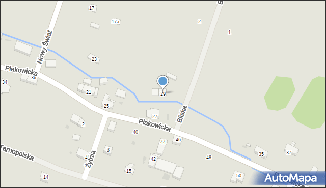 Lwówek Śląski, Płakowicka, 29, mapa Lwówek Śląski