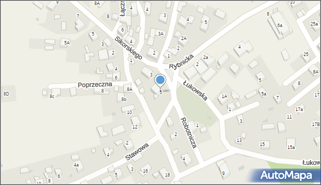 Lyski, Plac Wolności, 5, mapa Lyski