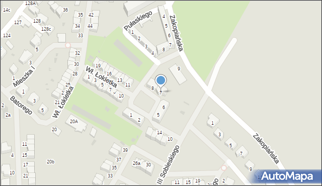 Malbork, Plac Małachowskiego Stanisława, 7, mapa Malborka
