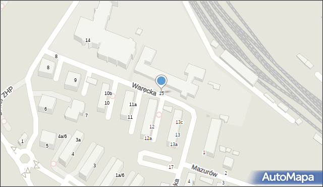 Malbork, Plac Narutowicza Gabriela, 15, mapa Malborka