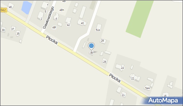 Maszewo, Płocka, 30, mapa Maszewo