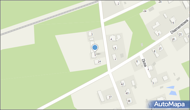 Naterki, Plac Na Rozdrożu, 1, mapa Naterki