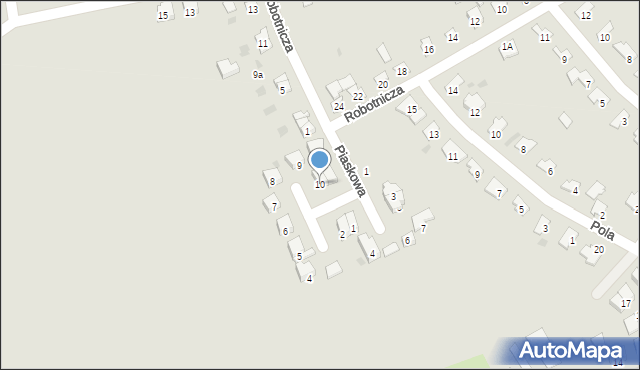 Nidzica, Plac Kosmonautów, 10, mapa Nidzica