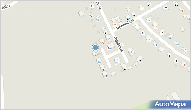 Nidzica, Plac Kosmonautów, 7, mapa Nidzica