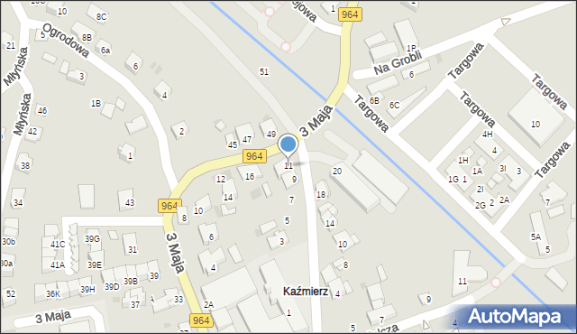 Niepołomice, Plac Kazimierza Wielkiego, 11, mapa Niepołomice