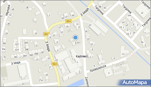 Niepołomice, Plac Kazimierza Wielkiego, 3, mapa Niepołomice