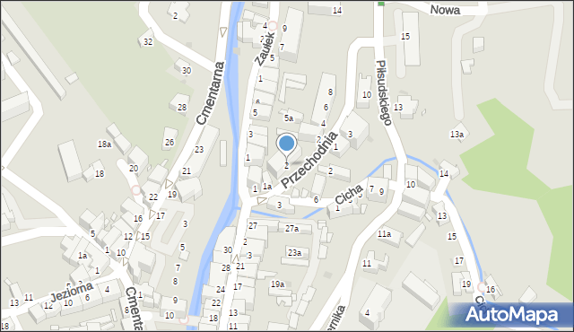 Nowa Ruda, Plac Grunwaldzki, 2, mapa Nowa Ruda