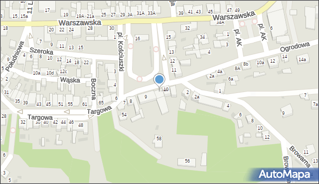 Nowe Miasto nad Pilicą, Plac Kościuszki Tadeusza, gen., 9A, mapa Nowe Miasto nad Pilicą