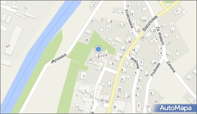 Nowy Żmigród, Plac Zamkowy, 8, mapa Nowy Żmigród