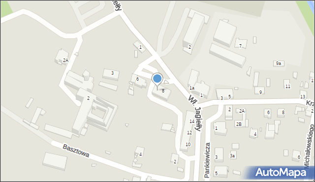 Opole, Plac Klasztorny, 8A, mapa Opola