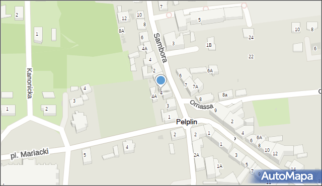 Pelplin, Plac Grunwaldzki, 4, mapa Pelplin