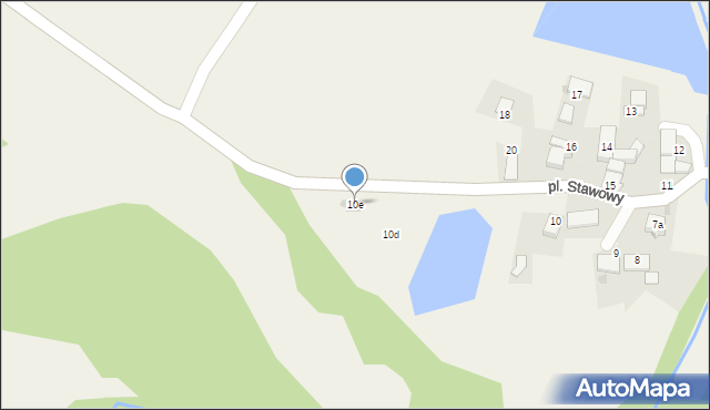 Pietna, Plac Stawowy, 10e, mapa Pietna