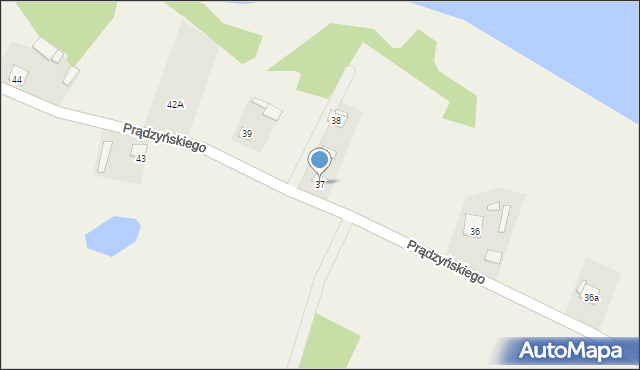 Płaska, Płaska, 37, mapa Płaska