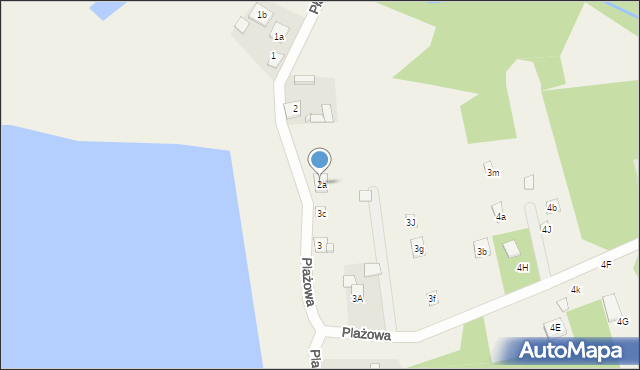 Płaska, Płaska, 3D, mapa Płaska