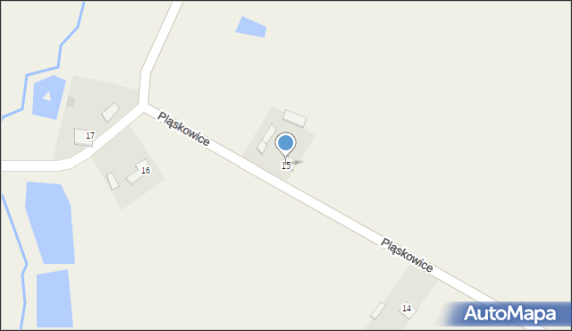 Pląskowice, Pląskowice, 15, mapa Pląskowice