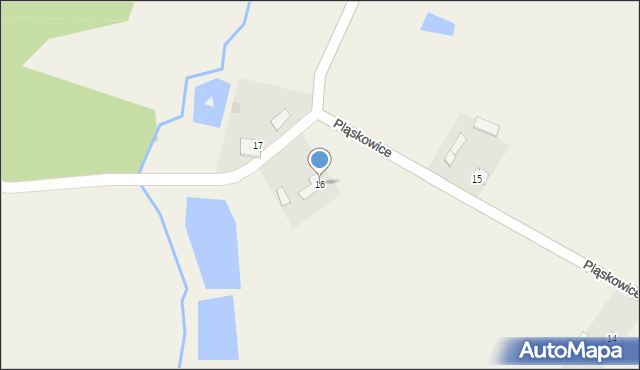 Pląskowice, Pląskowice, 16, mapa Pląskowice