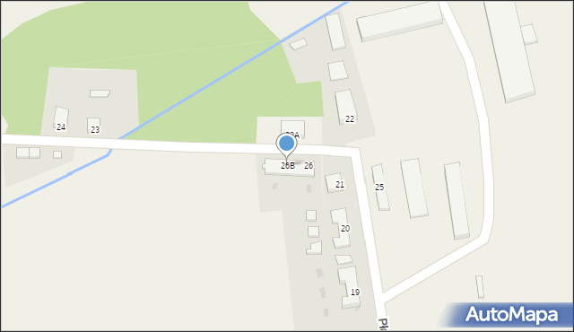 Pławidło, Pławidło, 26B, mapa Pławidło