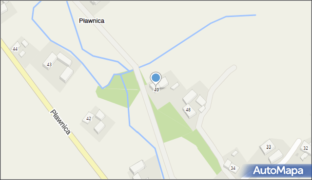 Pławnica, Pławnica, 49, mapa Pławnica