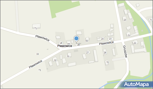 Pławowice, Pławowice, 29, mapa Pławowice