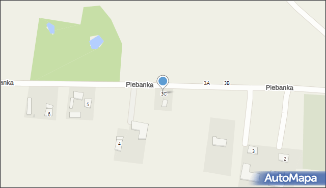 Plebanka, Plebanka, 3C, mapa Plebanka