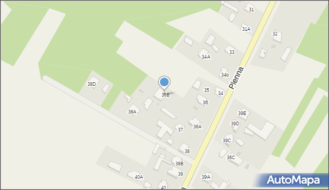 Plenna, Plenna, 36B, mapa Plenna