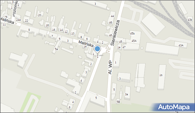 Pleszew, Plac Wolności im.Jana Pawła II, 1, mapa Pleszew